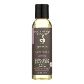 Soothing Touch Bath, Body And Massage Oil Lavender  (1X4 Oz)