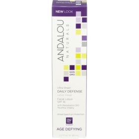 Andalou Naturals Daily Defense Facial Lotion W/ Spf 18 (1X2.7 Oz)