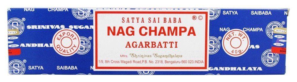 Satya Sai Baba'S Nag Champa Incense (12X40 Gm)