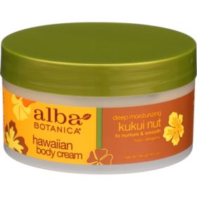 Alba Botanica Kukui Nut Body Cream (1X6.5 Oz)