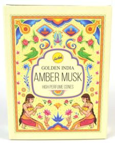 10 Amber Musk backflow Cones Sree Vani