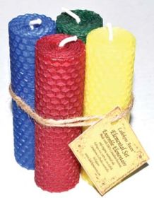 4 1/4" Elemental Set Lailokens Awen Candle