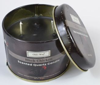Gallina Negra (Black Chicken) Quartz Tin Candle