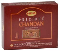 Precious Chandan HEM 10 Cones