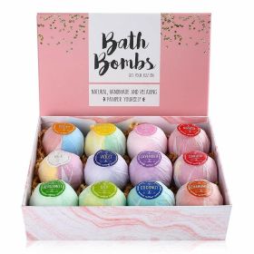 12 Pack Bath Bombs Gift Set for Bubble Spa Bath Birthday Mothers Valentines Day Gifts