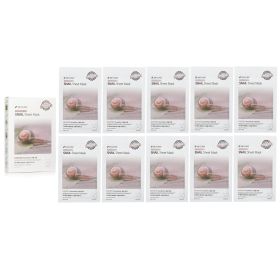 3W CLINIC - Mask Sheet - Essential Up Snail 515461 10pcs x 25ml