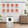 Air Purifiers for Home Bedroom, KOIOS H13 HEPA Air Purifier with Auto Speed Control for Pets Hair Dander Smoke, Portable Air Filter with Fragrance Spo