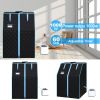 Portable Half body Black Steam Sauna Tent for Personal Relaxation