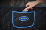 Portable Folding Full Size Steam Sauna with 1000W&2.2L Steam Generator