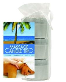 Edible Heart Candle Trio
