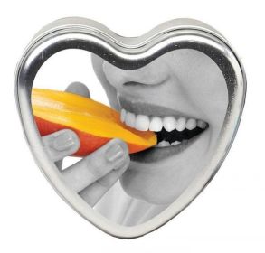 Edible Heart Candle - Mango Margarita