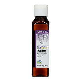 Aura Cacia - Essential Oil Ready To Use Lavender - 1 Each-4 Fz