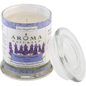 Tranquility Aromatherapy Lavender Candle - Medium