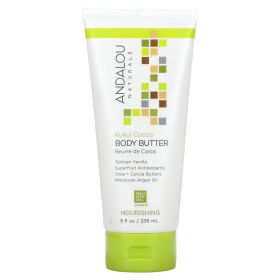 Andalou Naturals Kukui Cocoa Body Butter (1X8 Oz)