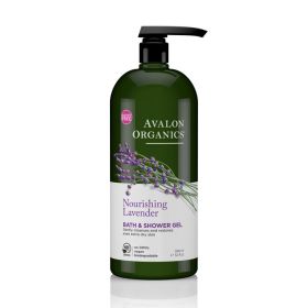 Avalon Organics Bath And Shower Gel Lavender - 32 Fl Oz