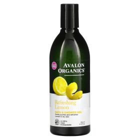 Avalon Organics Bath And Shower Gel Lemon - 12 Fl Oz