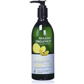 Avalon Organics Glycerin Liquid Hand Soap Lemon - 12 Fl Oz