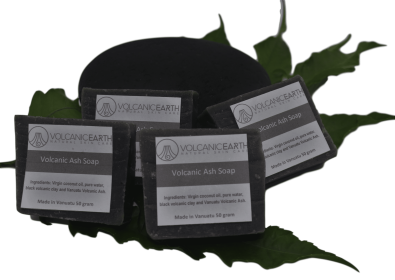 Volcanic Ash Soap Pack of 4 (small) Soaps
