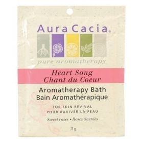 Aura Cacia - Aromatherapy Mineral Bath 2.5 Oz - 6 Pack (Option: Heart Song)