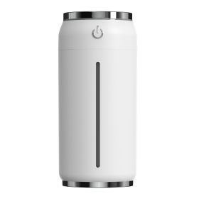 Creative Car Can Humidifier Silent USB Perfume Machine (Option: White-USB random cable-USB)