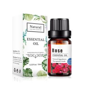 Pure Essential Oil (Option: Rose-10ML)