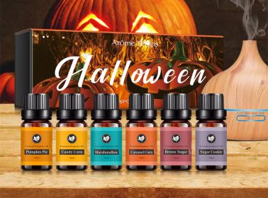 6 Pack Themed Essential Oil Sets (Option: Halloween suit)