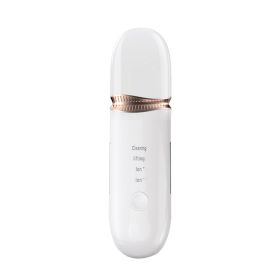 Ultrasonic Shovel Skin Electromechanical Cleaning Instrument Beauty Instrument (Color: White)