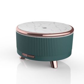 Ultrasonic Aroma Diffuser Wood Grain (Option: Green-UK)
