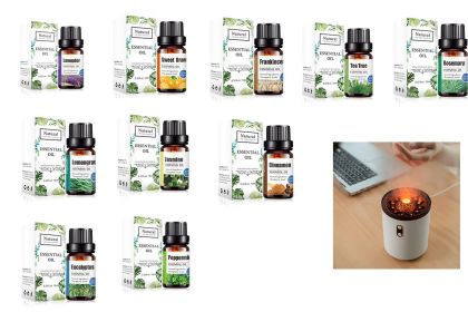 Pure Essential Oil (Option: Essential oil humidifier-Set)