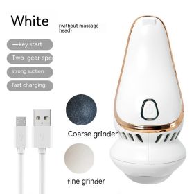 Electric Massager (Option: White Foot Grinder-USB)