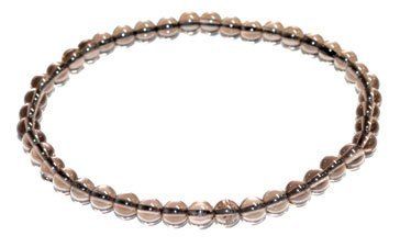 4mm Crystal Bracelet (Crystal: Quartz, Smoky)