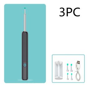 Smart Visual Earpick (Option: NE3 Black 3PC-USB)