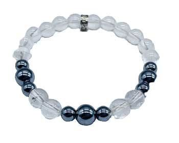 8mm Crystal Bracelet (Crystal: Quartz, Terahertz)