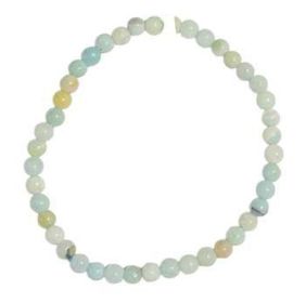 4mm Crystal Bracelet (Crystal: Amazonite)
