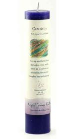 Reiki Charged Pillar Candle (Option: Creative)