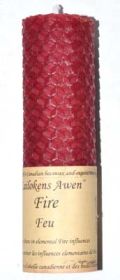 4 1/4" Lailokens Awen Candle (Option: Fire)