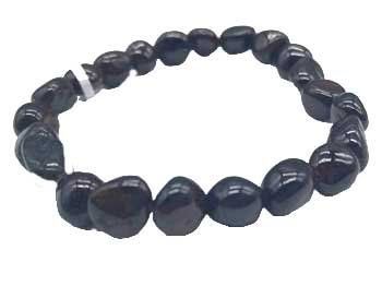 Crystal Nugget Bracelet (Crystal: Garnet)