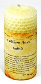 4" Lailokens Awen Candle (Option: Imbolc Sabbat)
