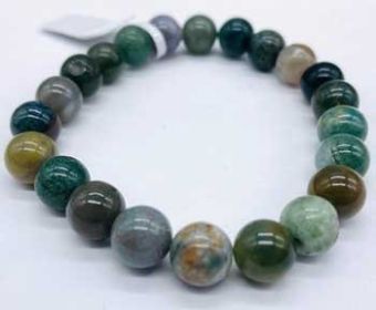 8mm Crystal Bracelet (Crystal: Jasper, Fancy)