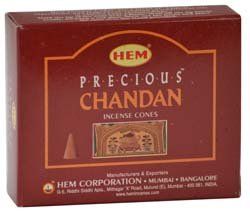 HEM Cone 10 Pack (Scent: Precious Chandan)