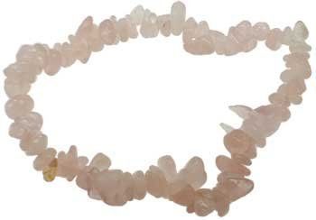 Crystal Chip Bracelet (Crystal: Quartz, Rose)