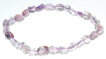 Crystal Nugget Bracelet (Crystal: Super 7)