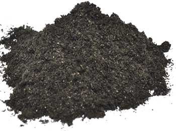 2oz Unscented Incense Powder (Color: Black)