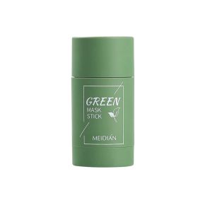 Green Tea Cleansing Solid Mask Purifying Clay Stick (Color: green tea)