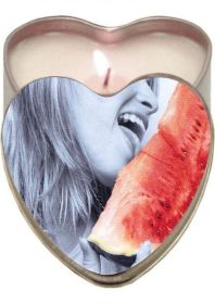 Edible Heart Candle (Flavor: Watermelon)