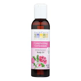 Aura Cacia - Body Oil (Scent: Conforting Geranium)