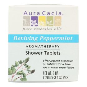 Aura Cacia - Shower Tablets (Scent: Peppermint)