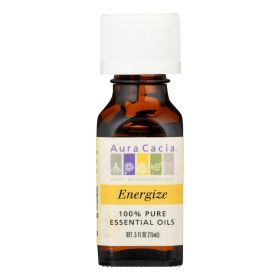 Aura Cacia Essential Oil 0.5 Fl Oz (Scent: Energize)