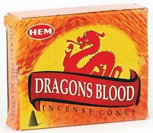 HEM Cone 10 Pack (Scent: Dragon's Blood)