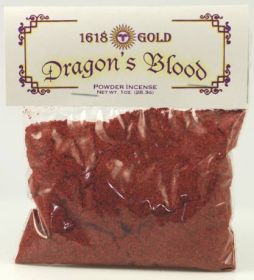 Incense Powder 1 Oz (Scent: Dragons Blood)